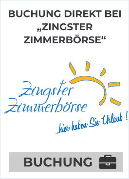 BUCHUNG DIREKT BEI„ZINGSTER ZIMMERBÖRSE“ BUCHUNG